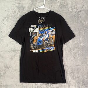 NWT New Indianapolis Motor Speedway Black Short Sleeve T-shirt Size Large